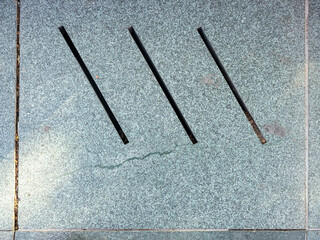 Wall and floor made of stone material, background image.