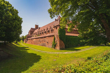 Medieval Castle In Malbork, Poland