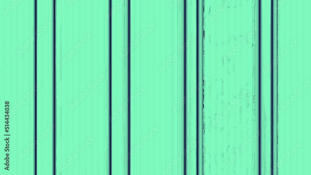 Aufkleber lines scratching with noise on green wall abstract loop background