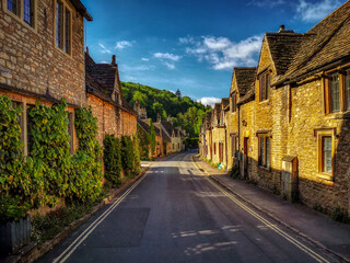 Obraz premium Castle Combe