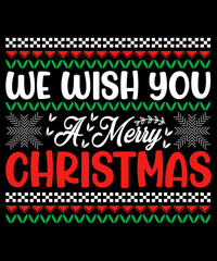 Christmas T-shirt Design Vector