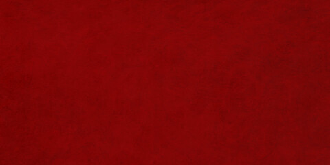 Old red Christmas wall backdrop grunge background texture, elegant classy dark red color with border grunge and distressed old paper parchment texture.