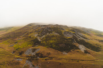 Fototapeta premium volcano in the mountains