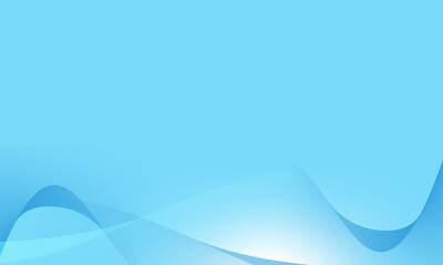 Soft light blue background with curve pattern graphics for illustration