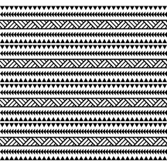 Polynesian Maori tribal seamless pattern. Background for fabric, wallpaper, card template, wrapping paper, carpet, textile, cover. ethnic tattoo style pattern