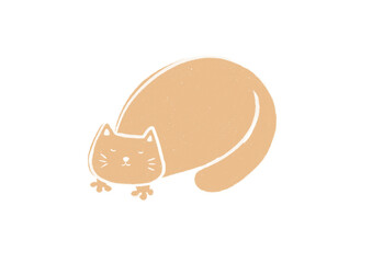 illustration of a cat