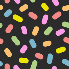 Vector colorful set with crayon illustrations of different comic faces with various emotions in cartoon style. Textured flat design elements for greeting cards, poster, web page, prints