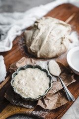 sourdough for bread natural yeast healthy bread 