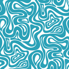 Fototapeta na wymiar Abstract seamless pattern with wavy lines