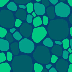 Dark green abstract seamless pattern
