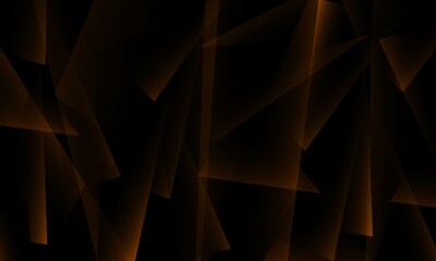 Black and Orange Glow Background