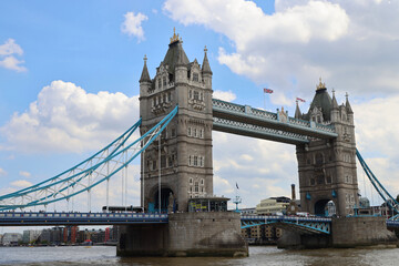 Fototapeta na wymiar View of Tower Bridge, London