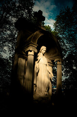 tombstone, nagrobek, posąg, sculpture, rzeżba © Lukassz7
