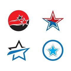 Obraz premium Star icon template vector