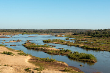 Riviere Olifants, Parc national Kruger, Afrique du Sud