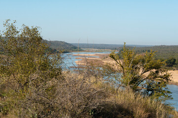 Obraz premium Riviere Olifants, Parc national Kruger, Afrique du Sud