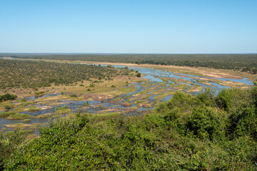 Riviere Olifants, Parc national Kruger, Afrique du Sud