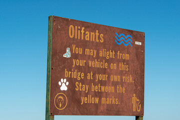 Riviere Olifants, Parc national Kruger, Afrique du Sud