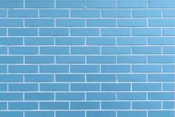 Nice veri peri color new brick wall textured background.Banner background.