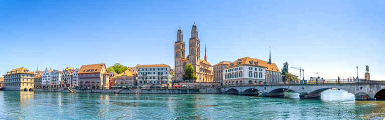 Grossmünster, Zürich, Schweiz 