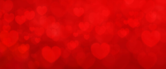 Red background with heart shape. Valentines day background