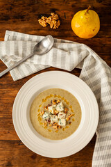 Pear Cream with Gorgonzola Cheese