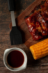 Barbecue pork rib