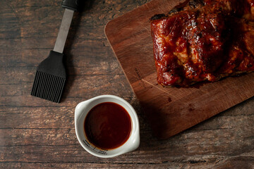 Barbecue pork rib