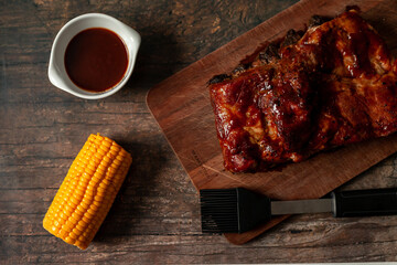 Barbecue pork rib