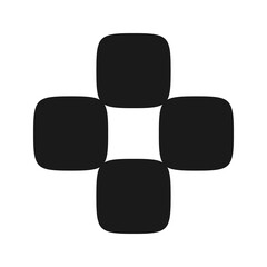 Four Squircle Cross Rounded Square Icon