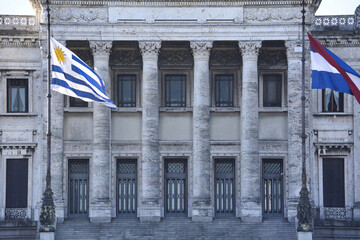 Legislative Palace of Uruguay, a monumental building in Montevideo	