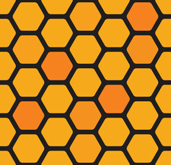 Seamless texture of a honeycomb