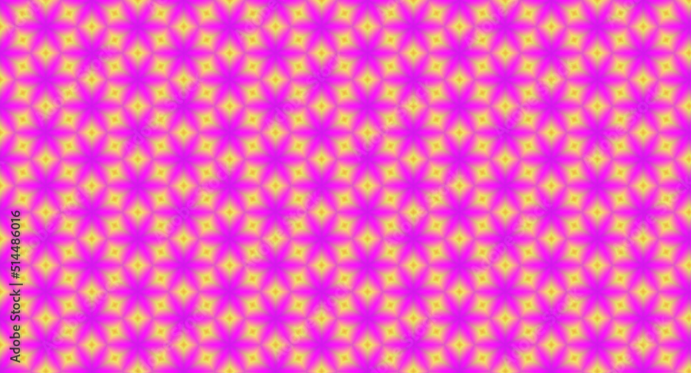 Aufkleber abstract colorful background with blurred symmetrical geometric pattern