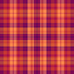 Tartan plaid pattern with texture and warm color.