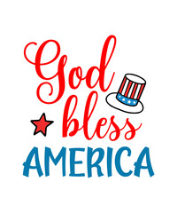 4th of July SVG design