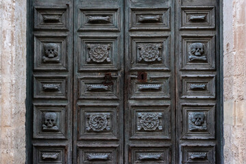 Scenic church of Purgatory in the city center of Matera, Southern Italy