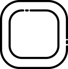 Beauty cosmetic make up vector line