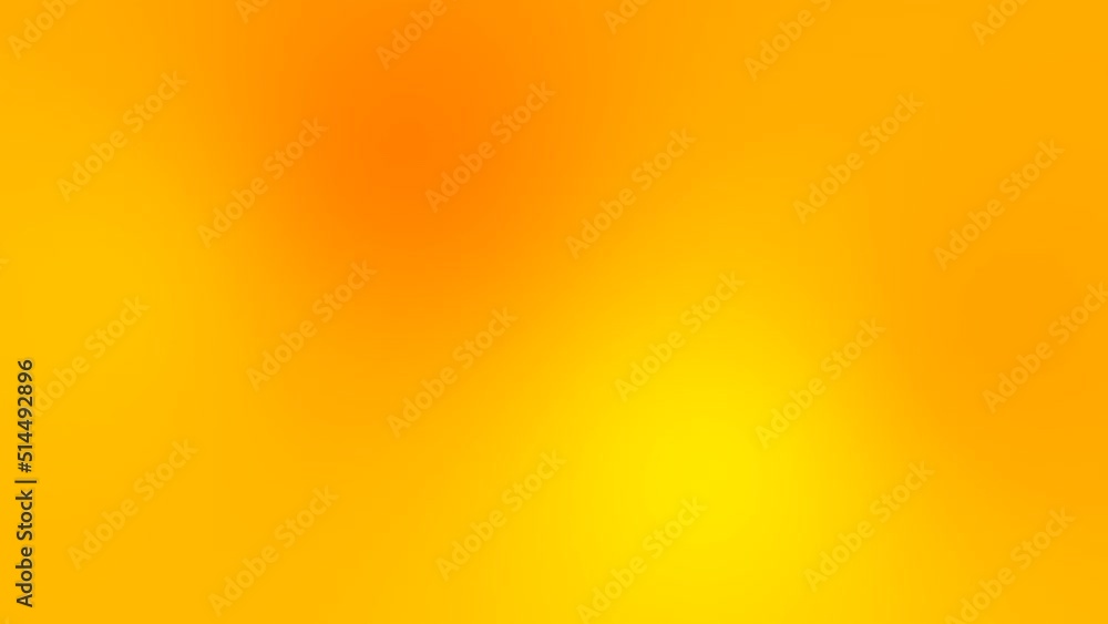 Poster heat wave, pico orange, lemon chrome and middle yellow gradient motion background loop. moving color