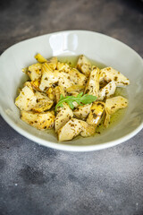 artichoke canned fresh healthy meal food snack diet on the table copy space food background rustic top view