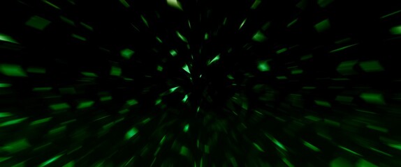 Abstract Background - Green and Black