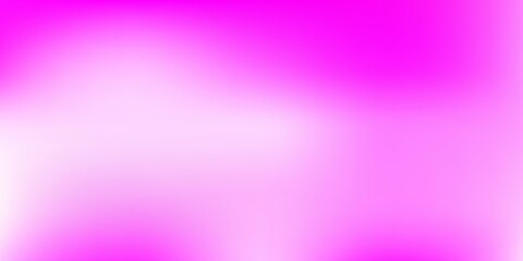 Light purple, pink vector blurred background.