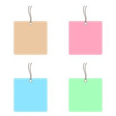 tag jpg illustration Horizontal set Angled Hangtag Seam Beige With String And Shadowimage jpeg image price tag  Paper Label Isolated On White Background. Ready for your message.
 