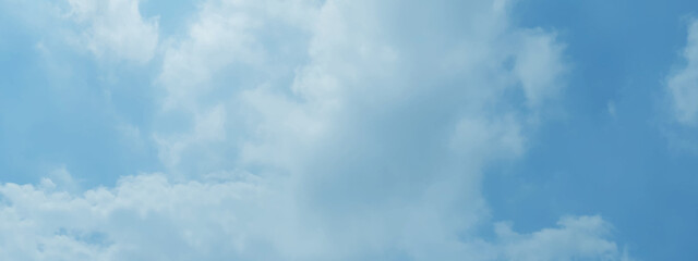 Beautiful and shinny abstract natural blue sky background with heavy clouds, Beautiful fresh and clear morning sky background with clouds, blue watercolor painted cloudy sky background with clouds.