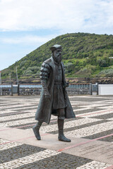 Statue de Vasco de Gama à Terceira , Açores