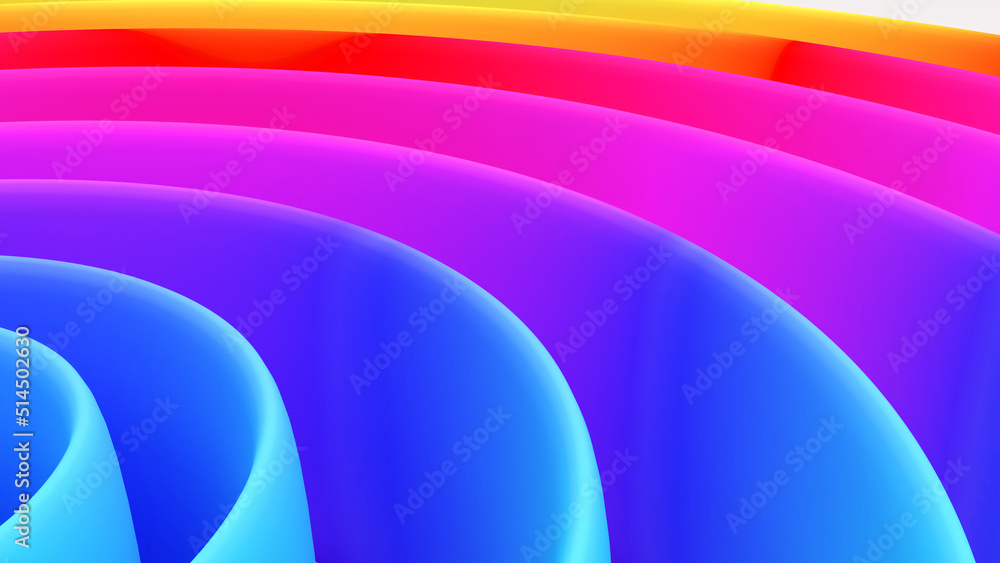 Poster abstract background colour wave movement,colour flow of waves,abstract background,3d rendering