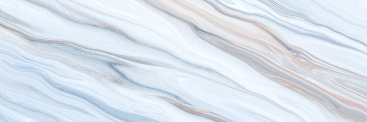 Marble rock texture blue ink pattern liquid swirl paint white dark that is Illustration panorama...