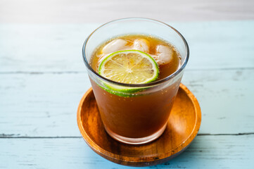 アイスコーヒーのソーダ割り