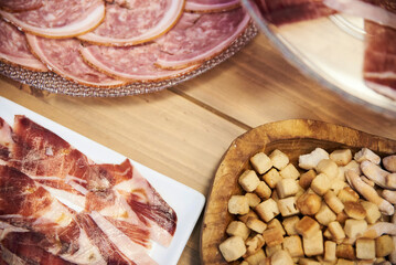 Delicious traditional spanish snack