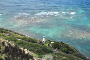 Lighthouse Hawaii O'ahu - obrazy, fototapety, plakaty