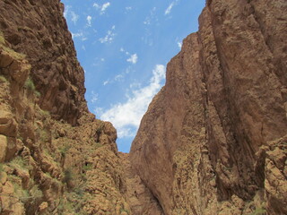 red rocks and sky